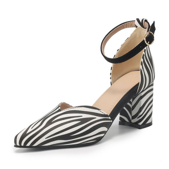 Ava Elegant Block Heels