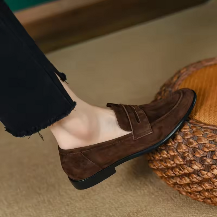 Juliette Suede Loafers