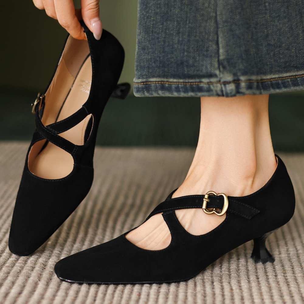 Eleanor Chic Strappy Heels