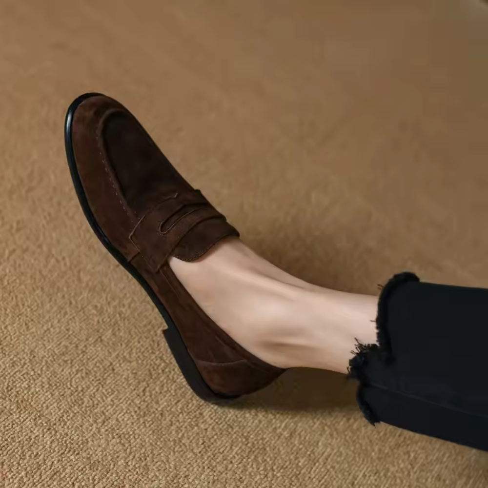 Juliette Suede Loafers