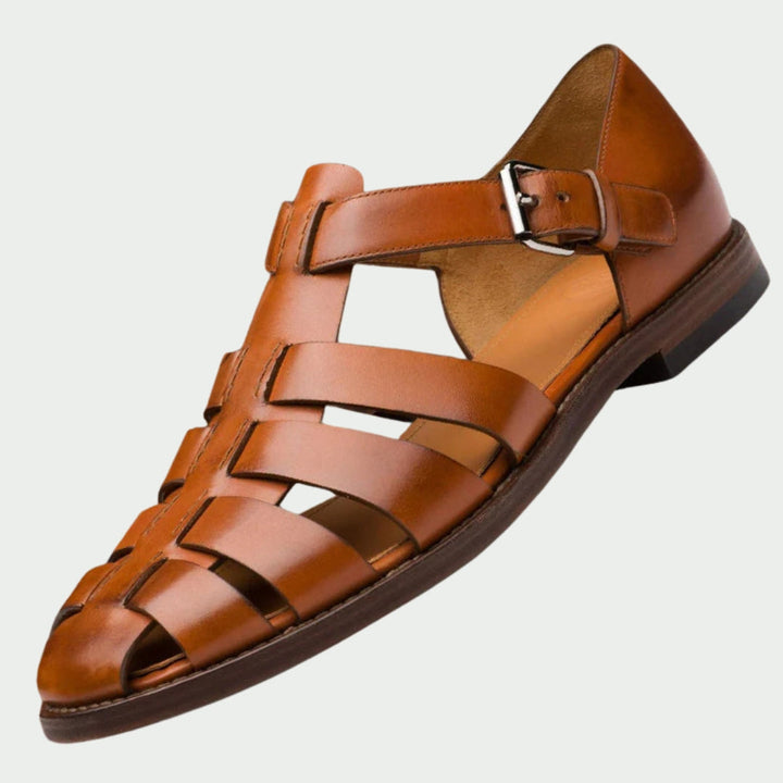 Enzo Premium Leather Sandals