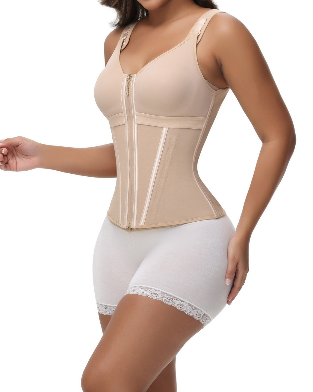 Shaping Corset With Built-in Bra