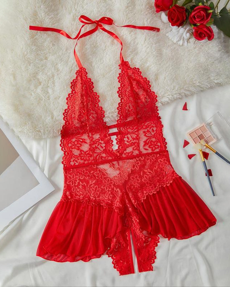 Alluring Lace Sleep Set
