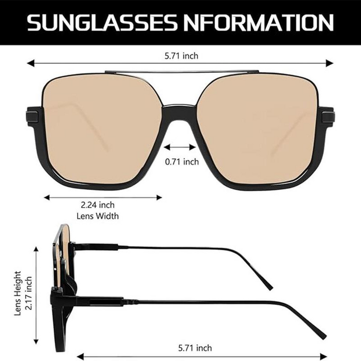 Lennon | Vintage Unisex Tinted Shades
