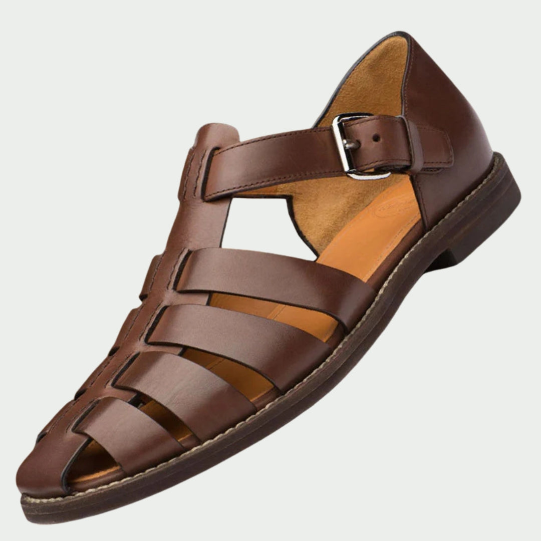 Enzo Premium Leather Sandals