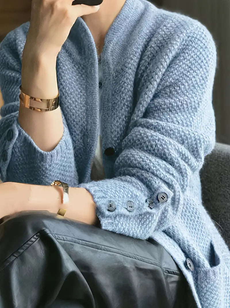 Lydia Warm Knitted Sweater Jacket