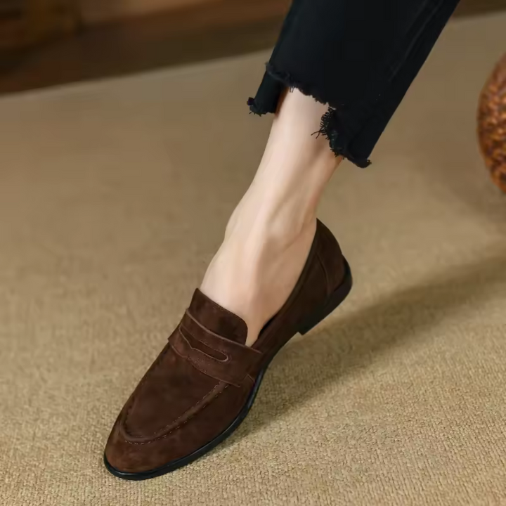 Juliette Suede Loafers