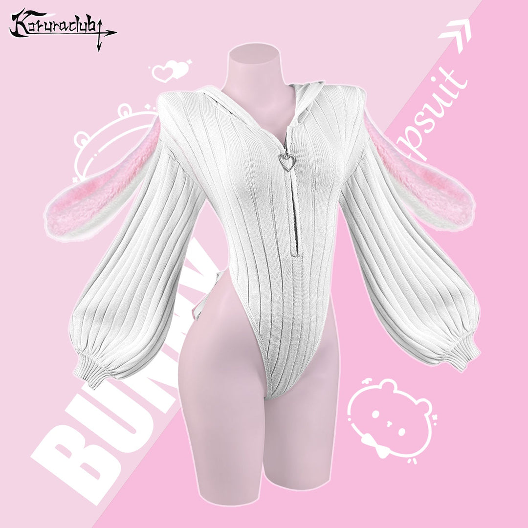 Lunara Bunny Hoodie Bodysuit