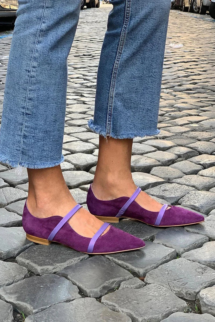 Aubrey Double Strap Flats