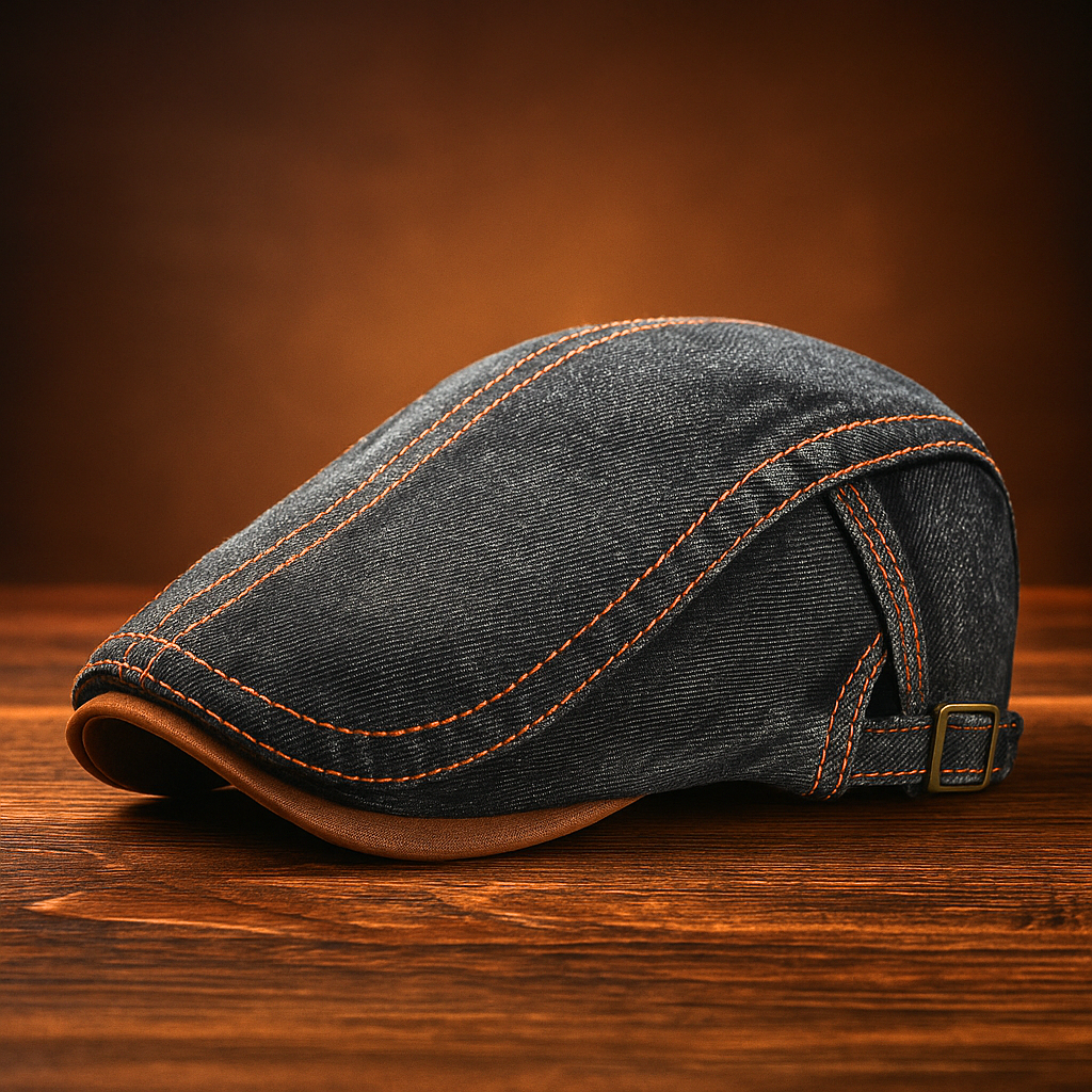 Eldric Vintage Flat Cap