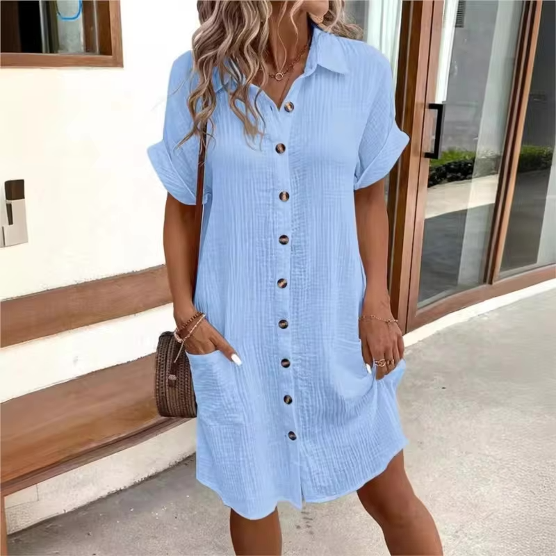 Chiara | Casual Button-Down Dress