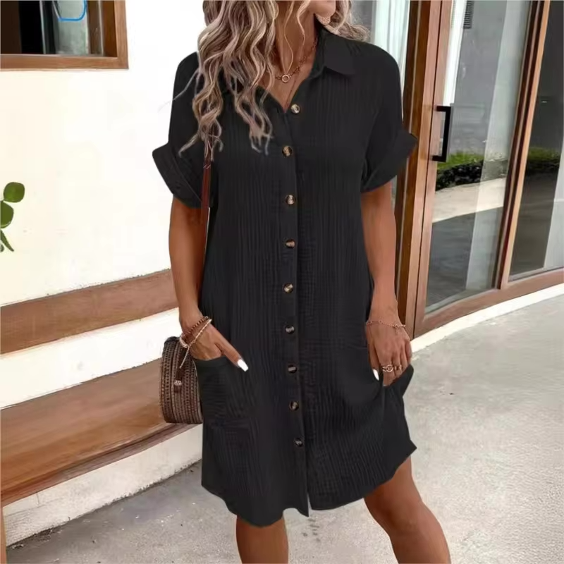 Chiara | Casual Button-Down Dress
