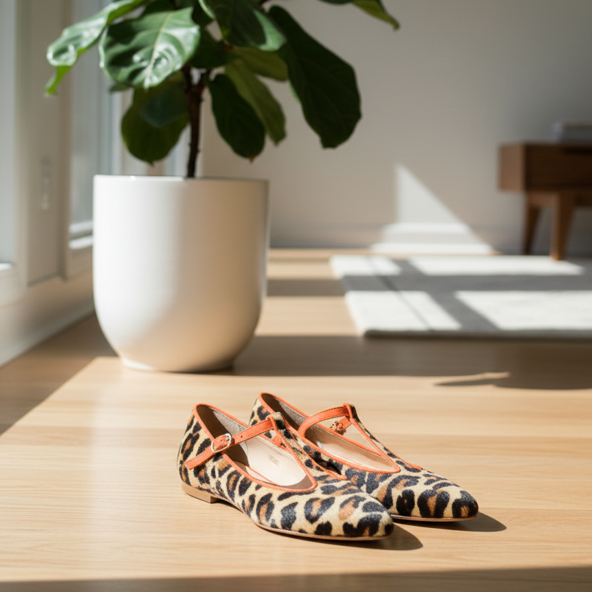 Stella Leopard Flats