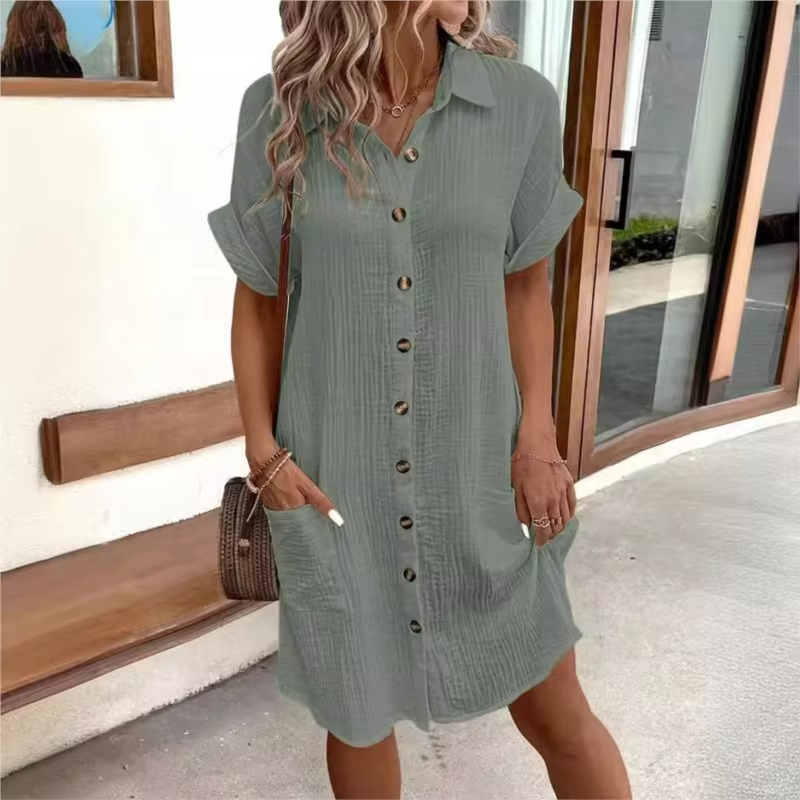 Chiara | Casual Button-Down Dress