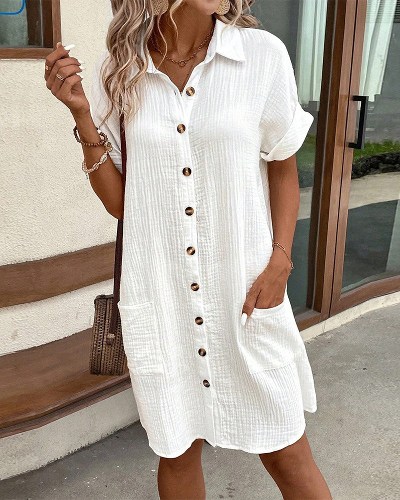 Chiara | Casual Button-Down Dress
