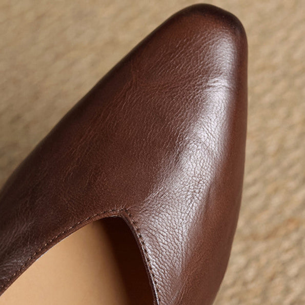 Maribel Sheepskin Flats