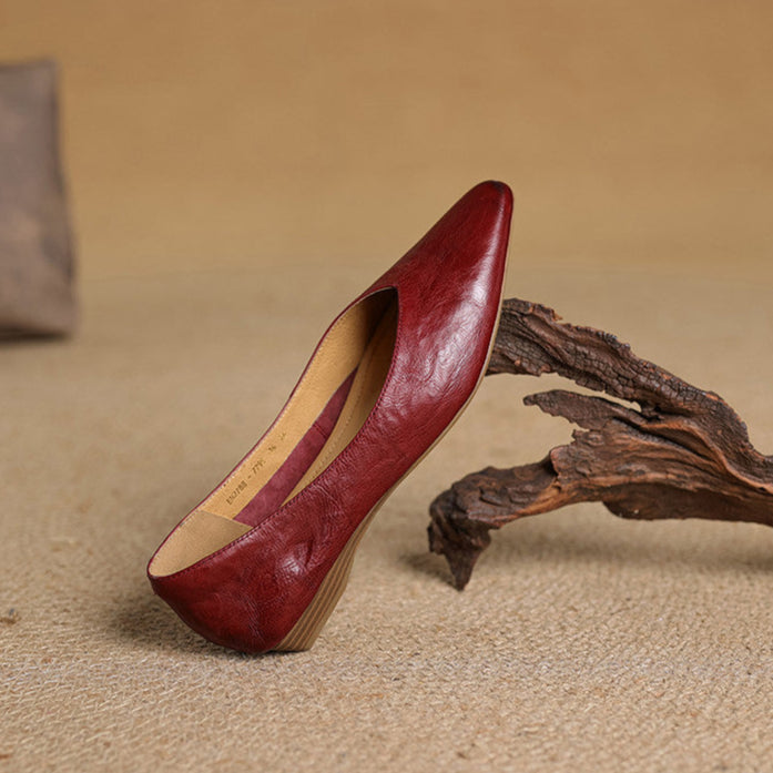 Maribel Sheepskin Flats