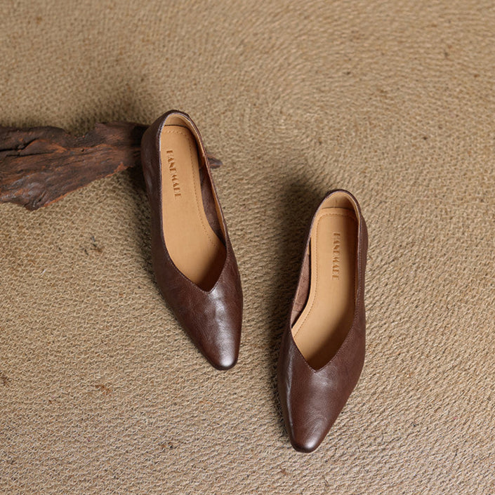 Maribel Sheepskin Flats