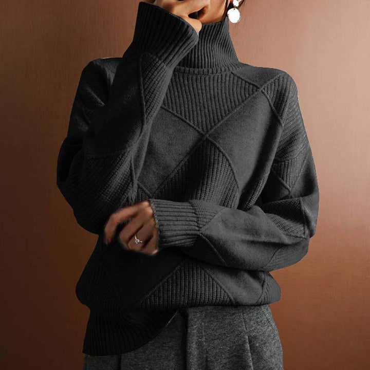 Giada Elegant High-Neck Sweater