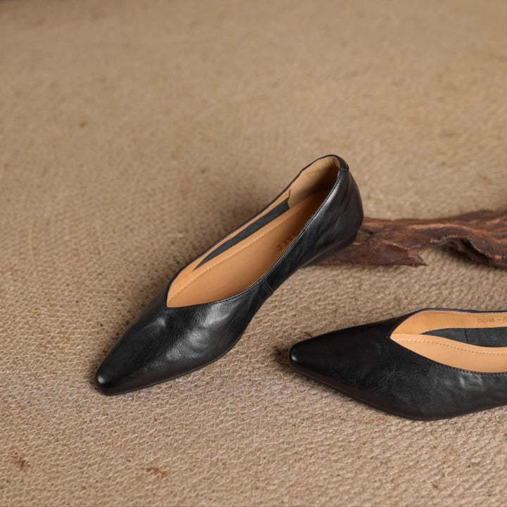 Maribel Sheepskin Flats