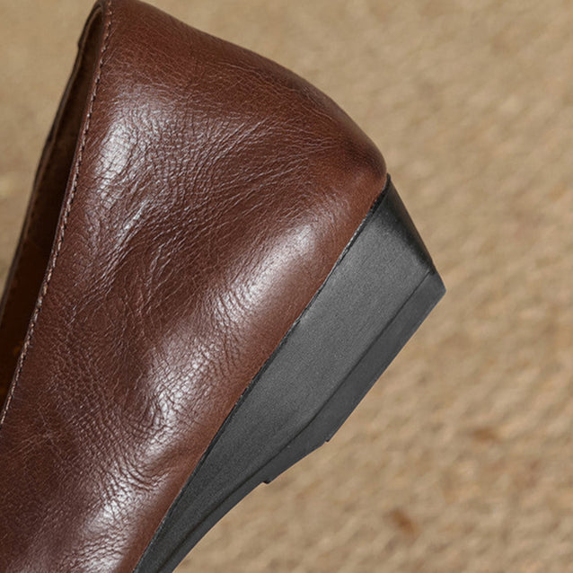 Maribel Sheepskin Flats