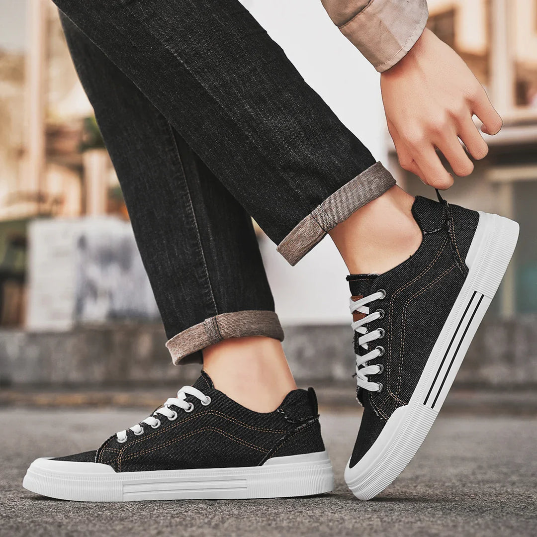 Matteo | Low-Top Denim Sneakers
