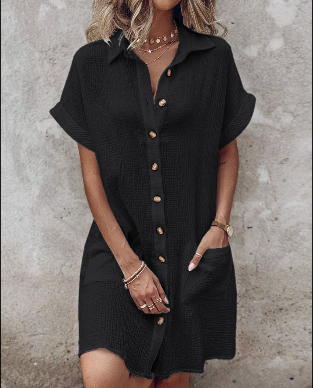 Chiara | Casual Button-Down Dress