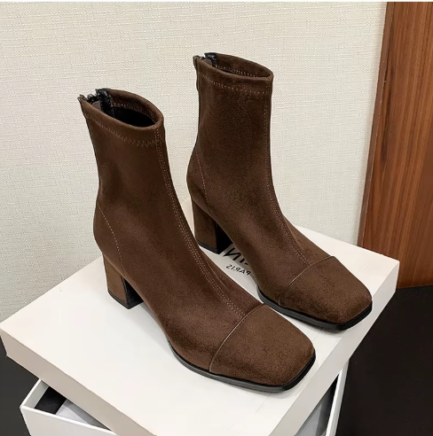 Margot Suede Ankle Boots