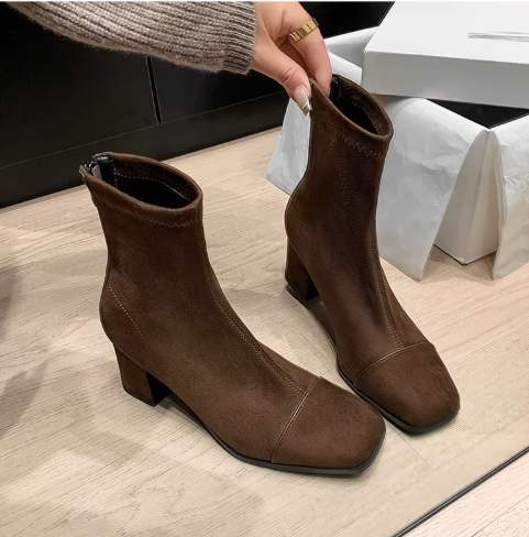 Margot Suede Ankle Boots