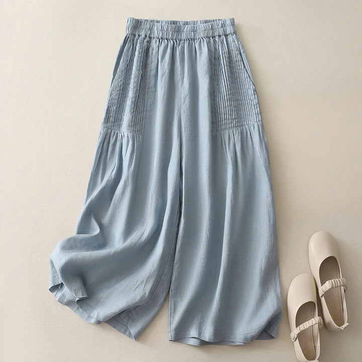 Giorgia | Vintage Look Wide-Leg Pants