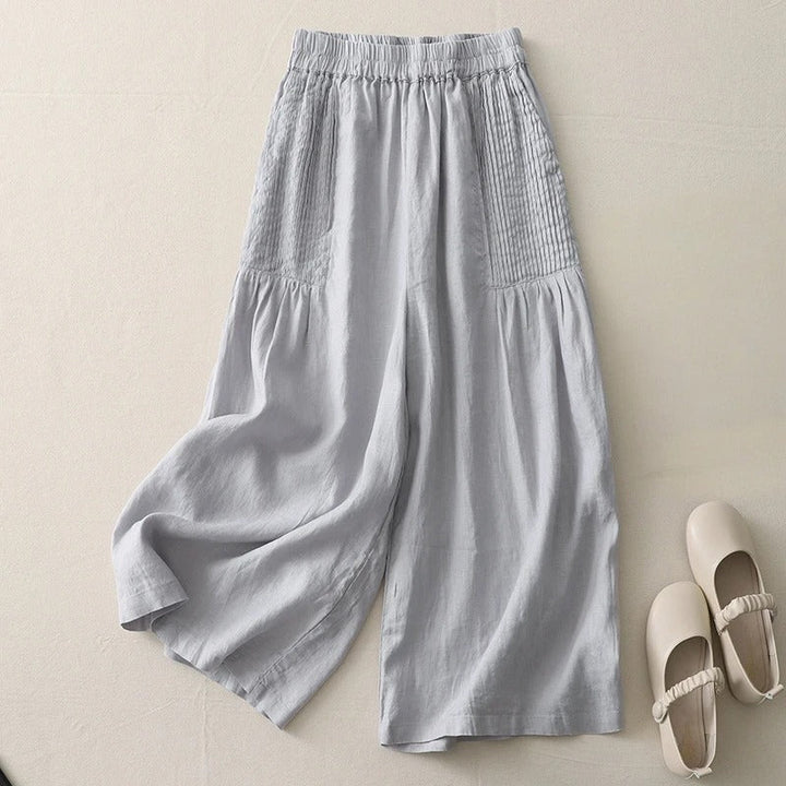Giorgia | Vintage Look Wide-Leg Pants