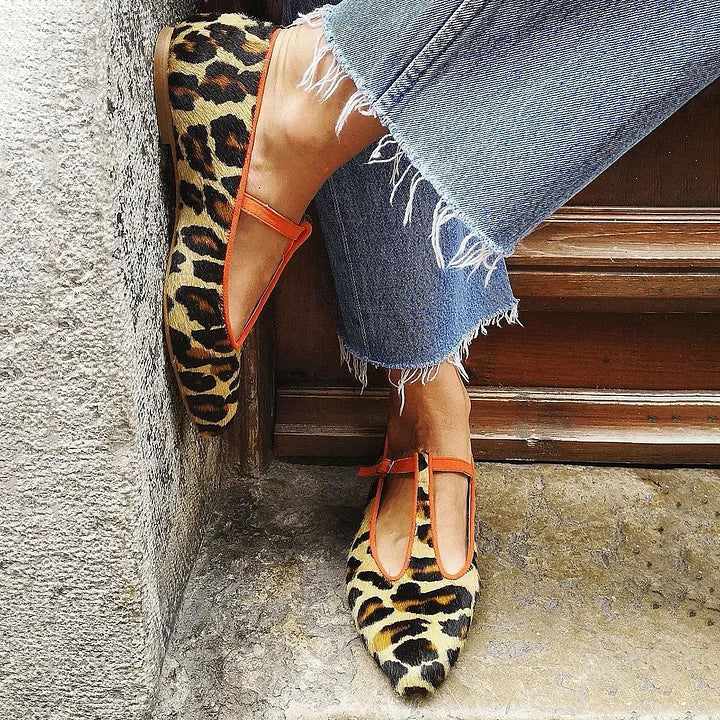 Stella Leopard Flats
