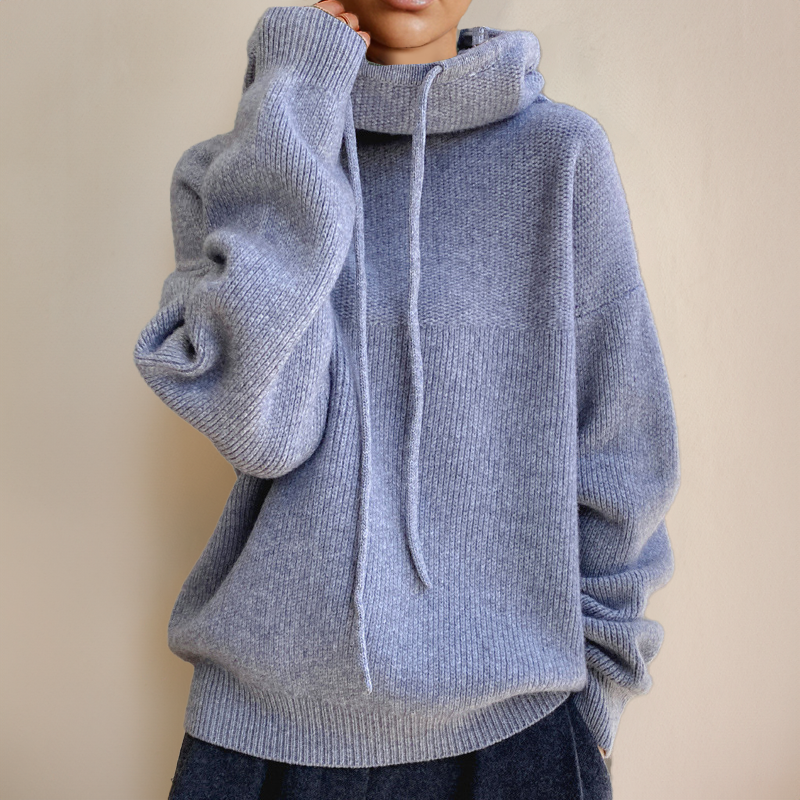 Wren Luxe Merino Wool Hoodie Elegance