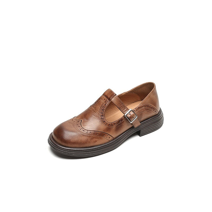 Isolde Genuine Leather Flats