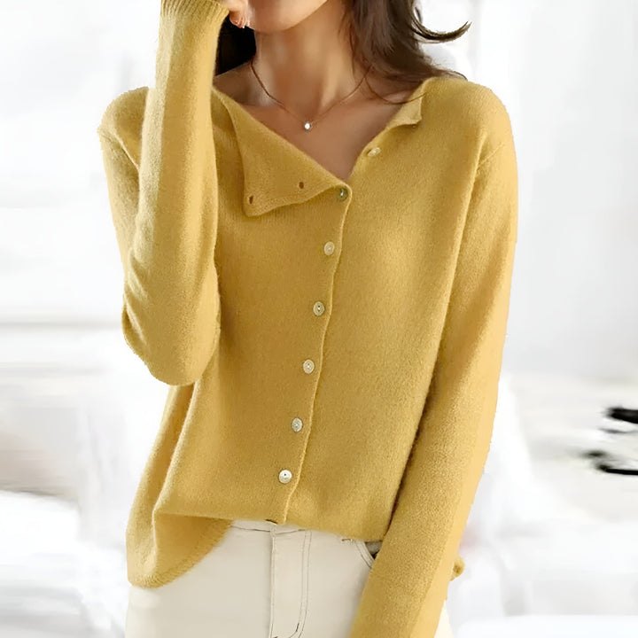 Sarah Modern Button Cardigan