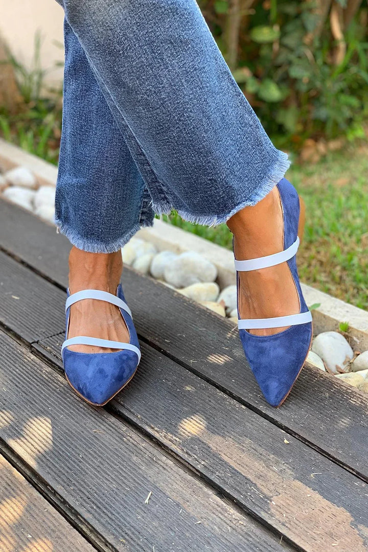 Aubrey Double Strap Flats