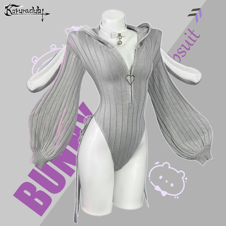 Lunara Bunny Hoodie Bodysuit
