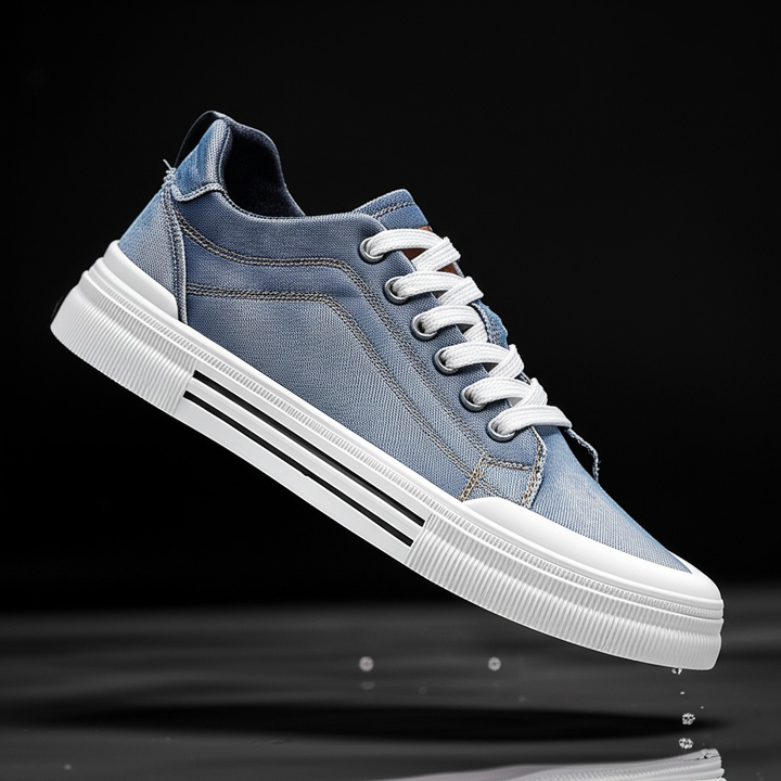 Matteo | Low-Top Denim Sneakers