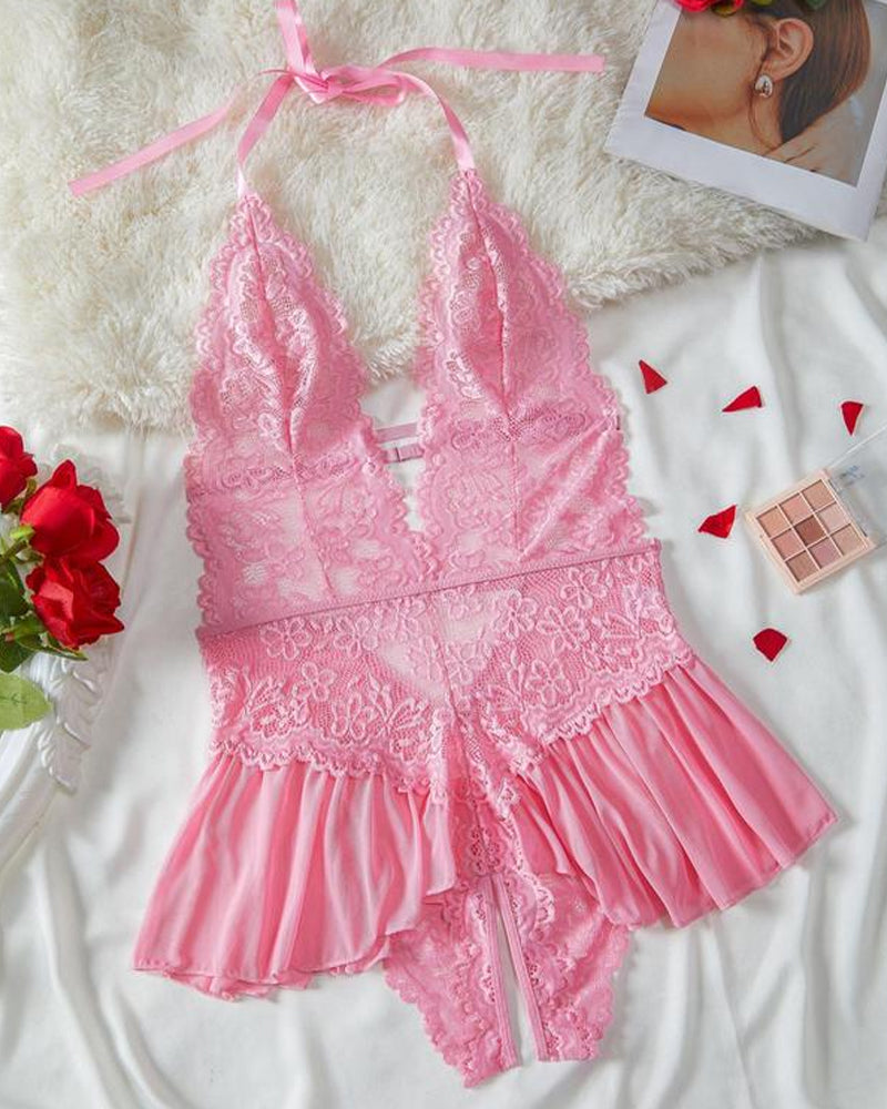 Alluring Lace Sleep Set