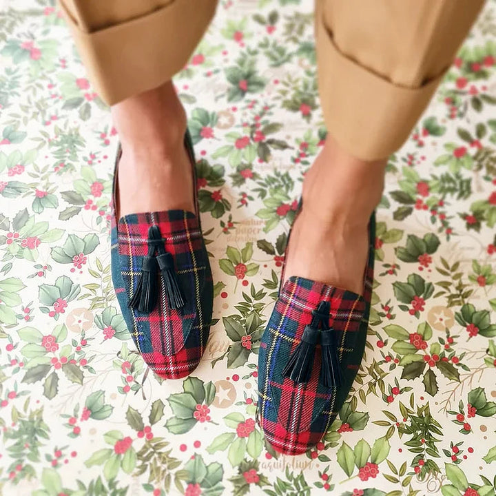 NORTHLINE STUDIO | SCOTTISH CHIC LOAFER WITH FRINGES
