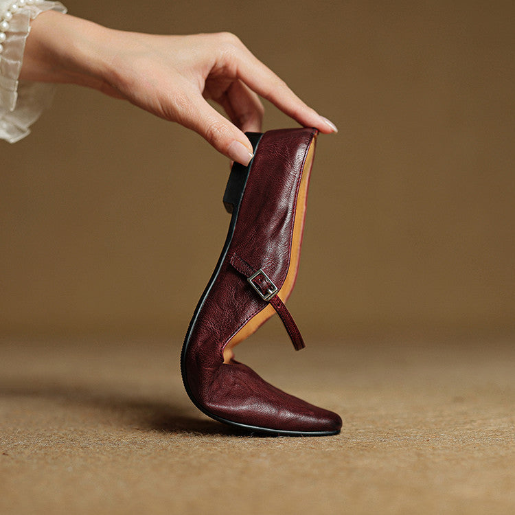 Liora Genuine Leather Mules