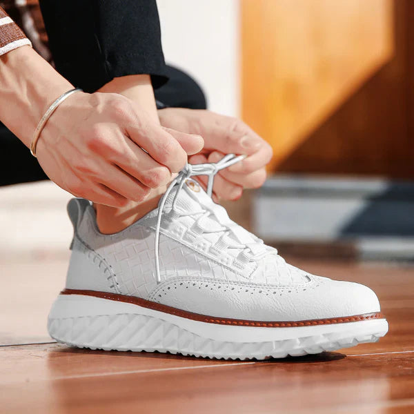 Riccardo | Lightweight Leather Sneakers