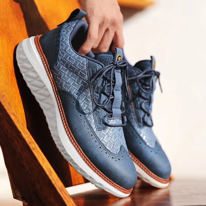 Riccardo | Lightweight Leather Sneakers