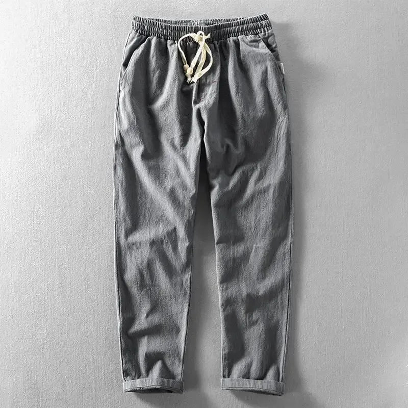 Jaxon | Casual Linen Trousers