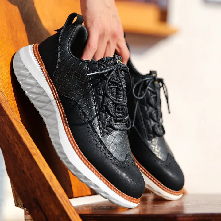 Riccardo | Lightweight Leather Sneakers