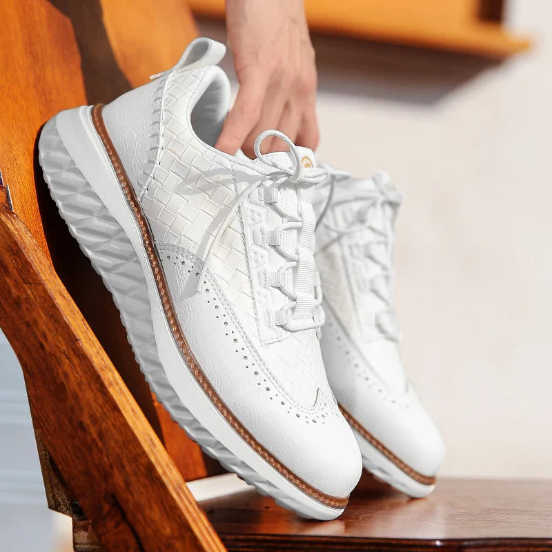 Riccardo | Lightweight Leather Sneakers
