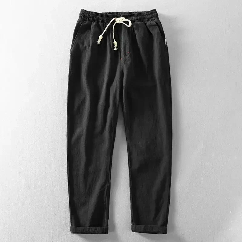Jaxon | Casual Linen Trousers