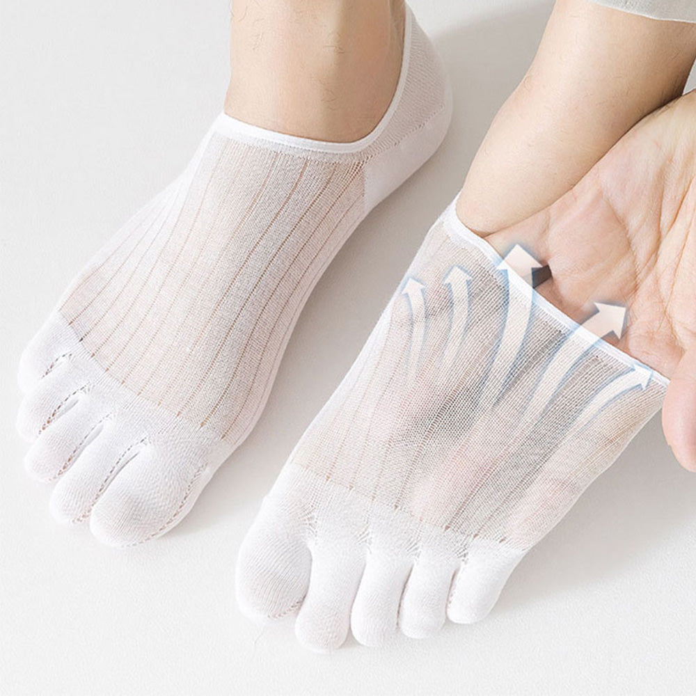 Breathable Non-Slip Invisible Toe Socks
